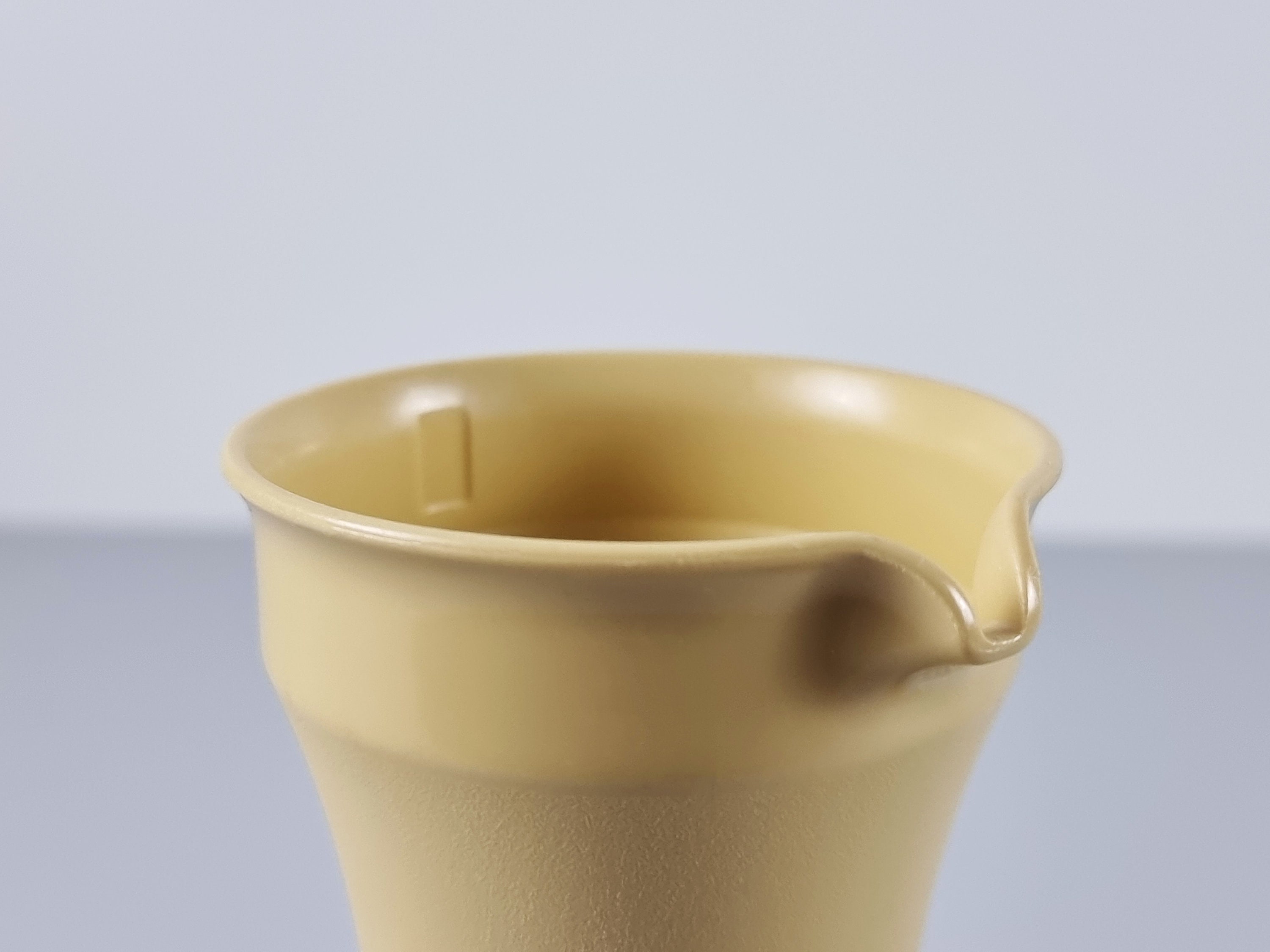 Vintage TUPPERWARE 1246 Creamer And Salad Dressing Container With