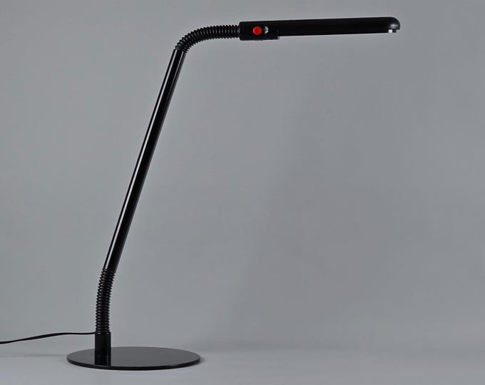 Manade LF11 Flexo Desk Lamp by Philippe Michel, Postmodern Design, 1983 France.