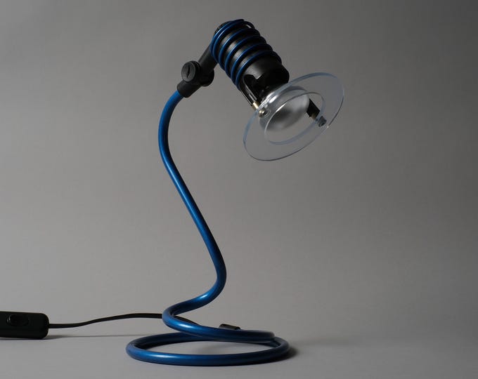 ESTO Leuchten Austria Spiral Desk Lamp, 1990s Postmodern Design Directional Light.
