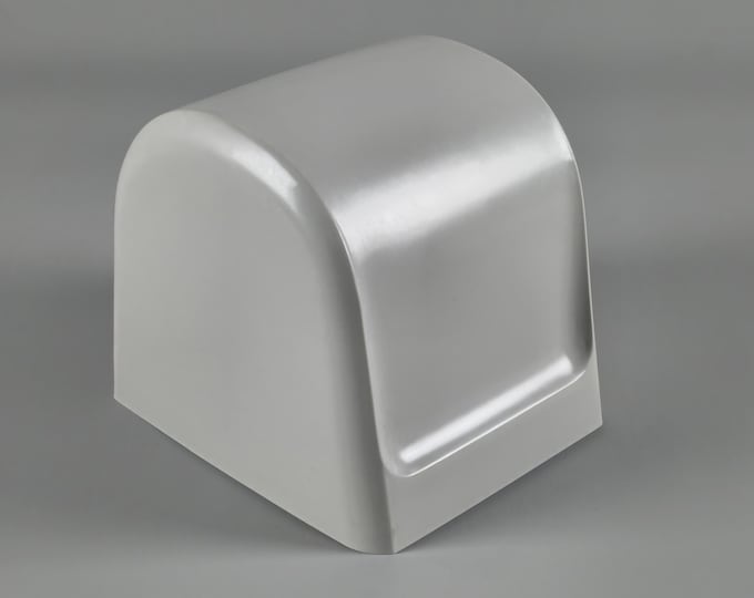 New In Box - 1970s Vintage ALLIBERT Serie Europa Grey Plastic Bathroom Toilet Paper Dispenser, Toilet Roll Holder - Bathroom Accessories.