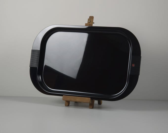 New Old Stock 1970s Space Age Design GUZZINI Amanda Serving Tray By Ambrogio Pozzi.