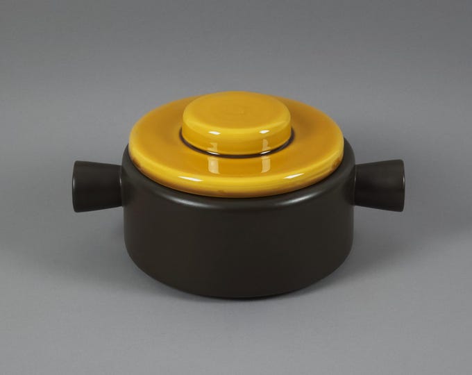 Vintage 1960s Driehoek Huizen 'Utrecht' Lidded Soupière, Tureen • 1960s Dutch MCM Design.