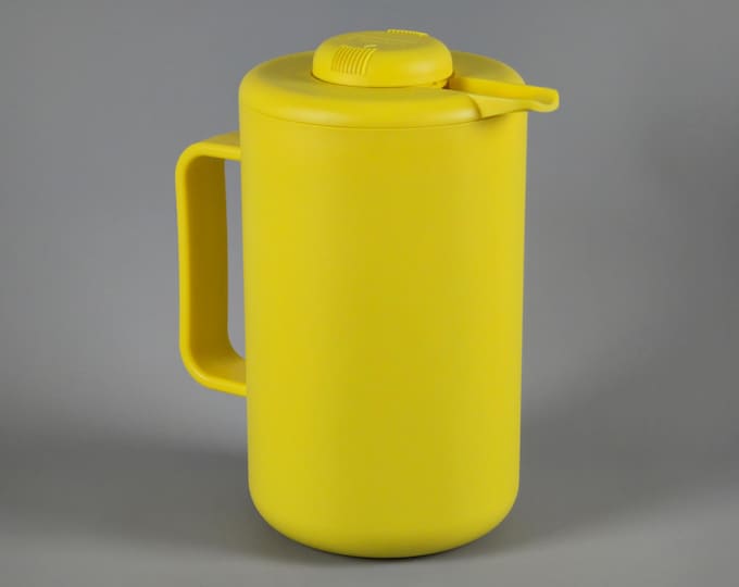 Vintage 1990s Bodum Yellow Thermo-Jug, Thermos Flask.