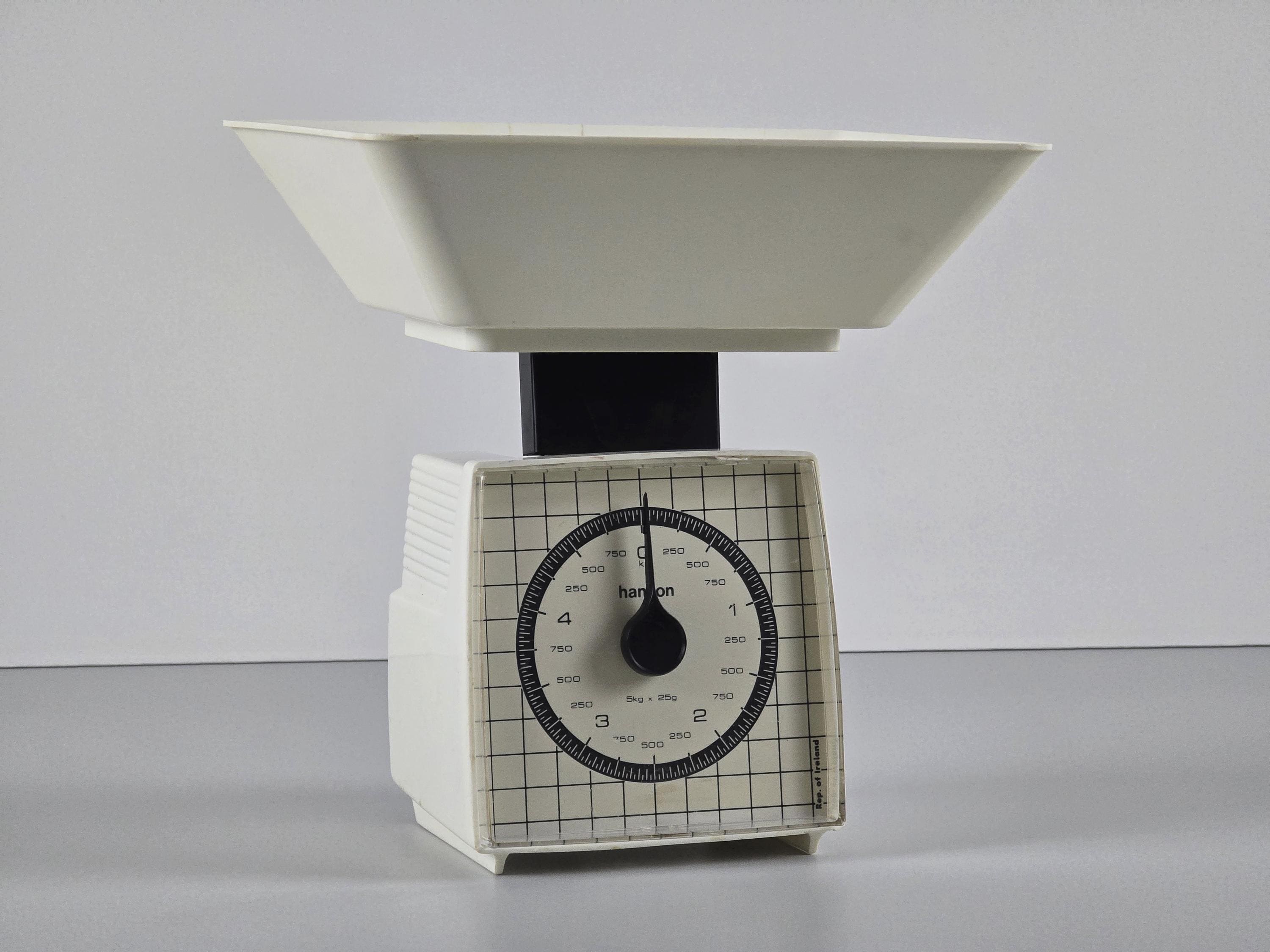 Space Age Design - Vintage HANSON Orange Plastic Mechanical Kitchen ...