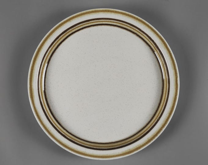 Vintage 1970s Set Of 6 Brendan Erin Stone Glazed Stoneware Dinner Plates.