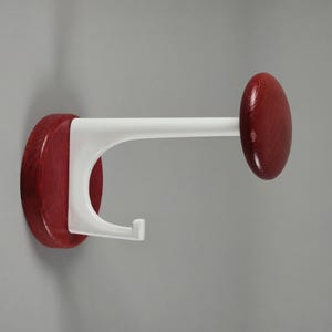 Space Age Design 1970s SCHONBUCH Coat Rack, Double Wall Hook, West Germany.