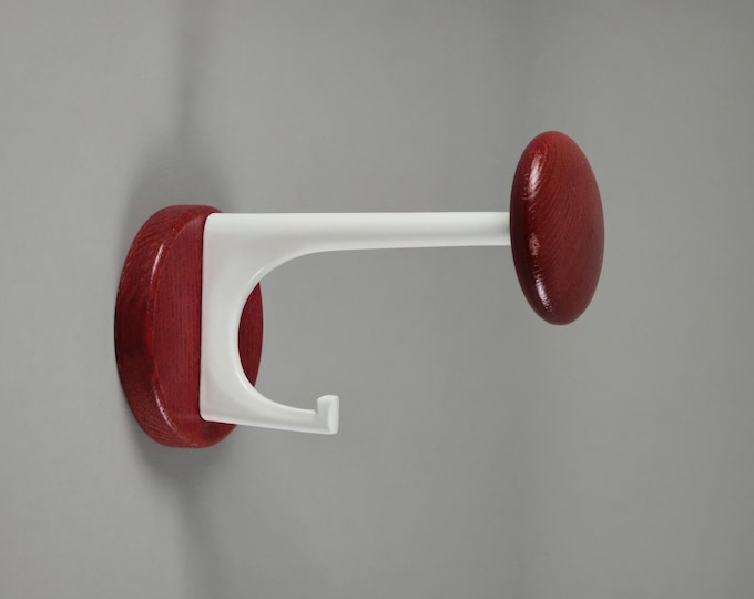 Vintage 1970s SCHONBUCH Coat Rack, Double Wall Hook • West Germany Mid Century Home Decor & Styling.