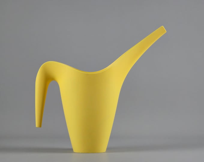 Vintage IKEA PS Vållö Yellow Plastic Watering Can By Monika Mulder, 2001.