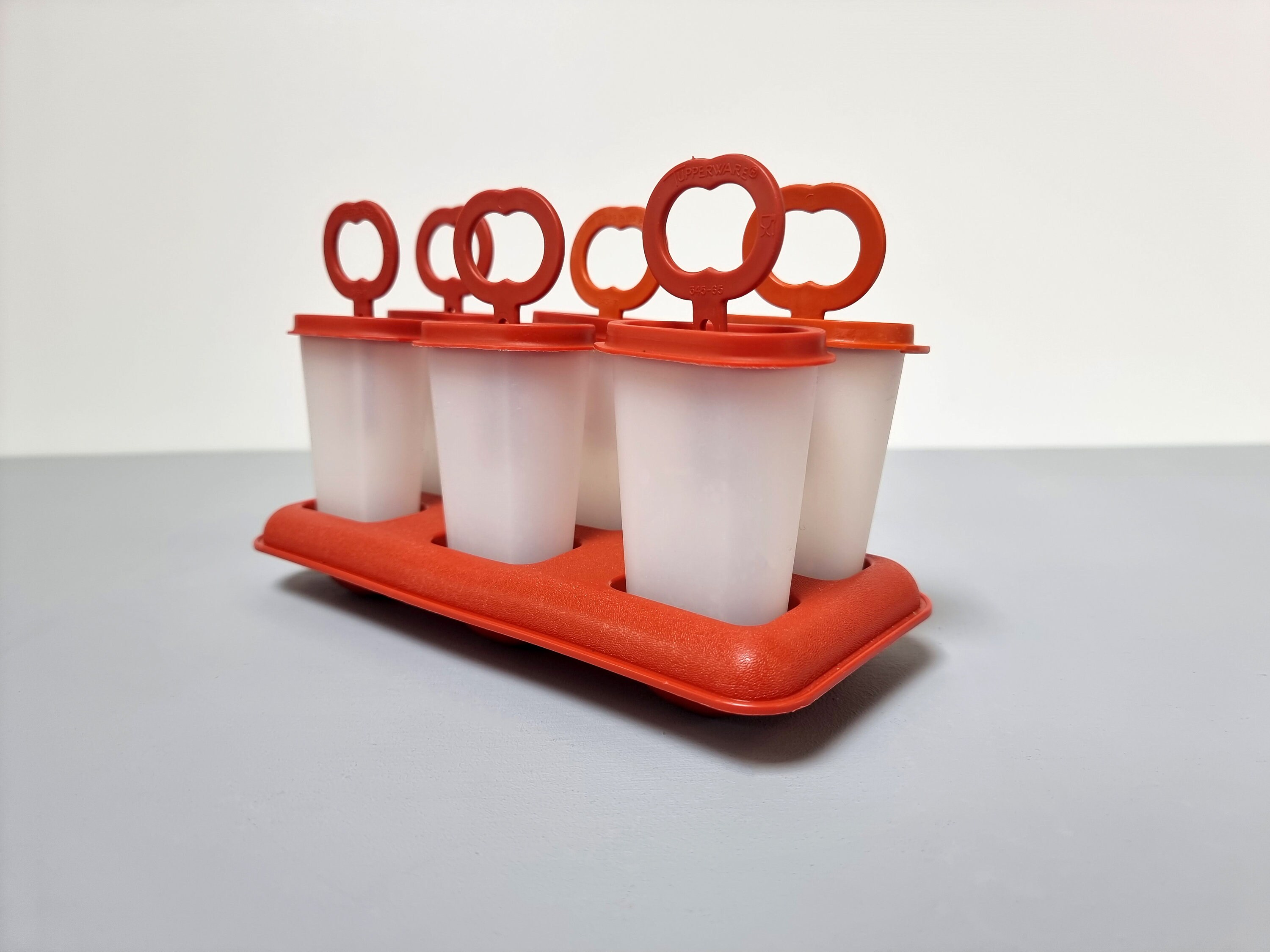 Vintage Tupperware 481 Ice Pops Maker Ice Posicles Molds Belgium