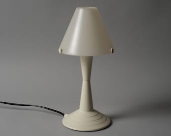 Veneta Lumi Lulù Table Lamp, Beige ABS, Postmodern, Italy, 1980s.