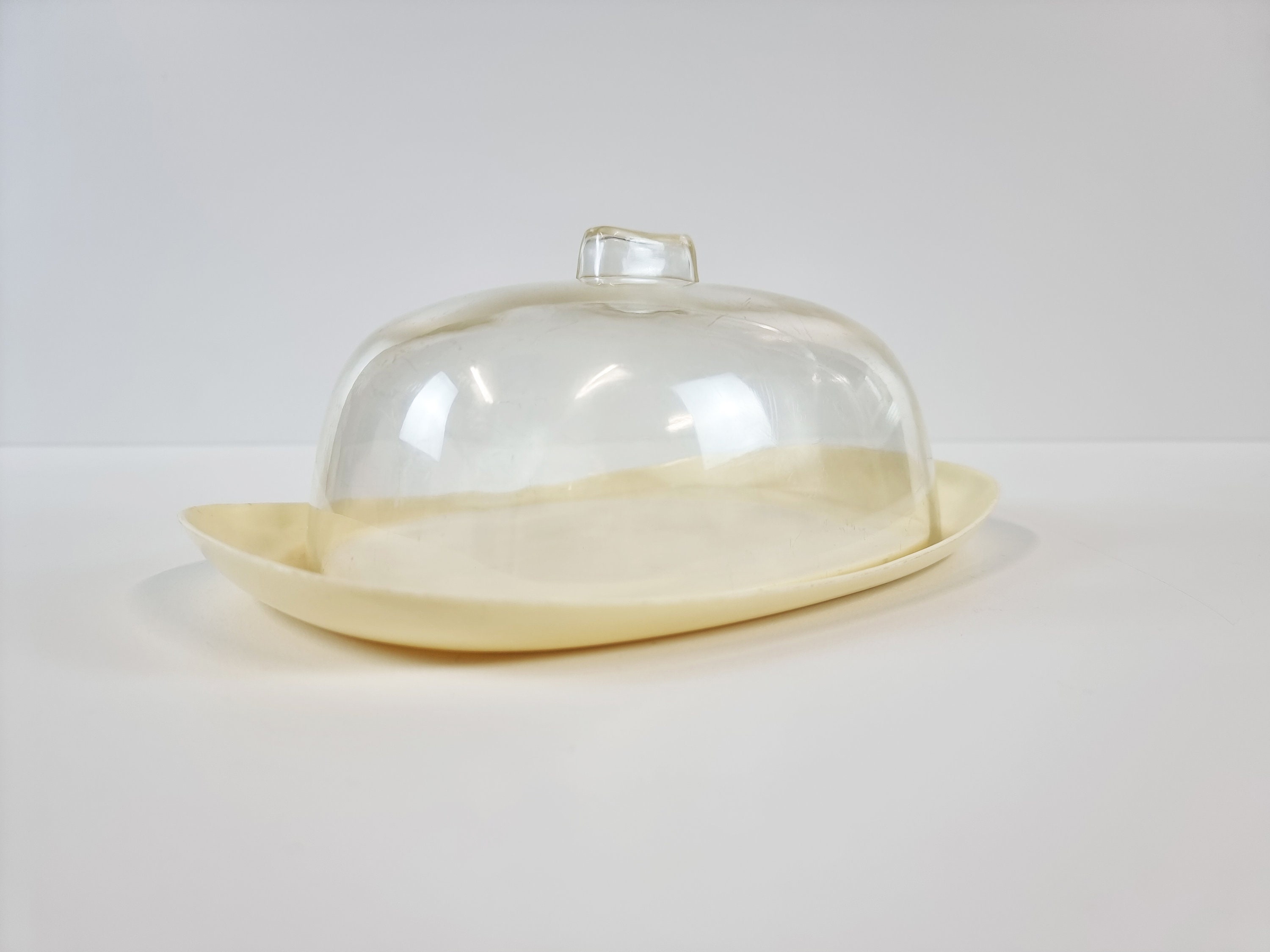 1970s Vintage Butter Dish & Lid Vintage Food Store And Serving Vintage Kitchenware And