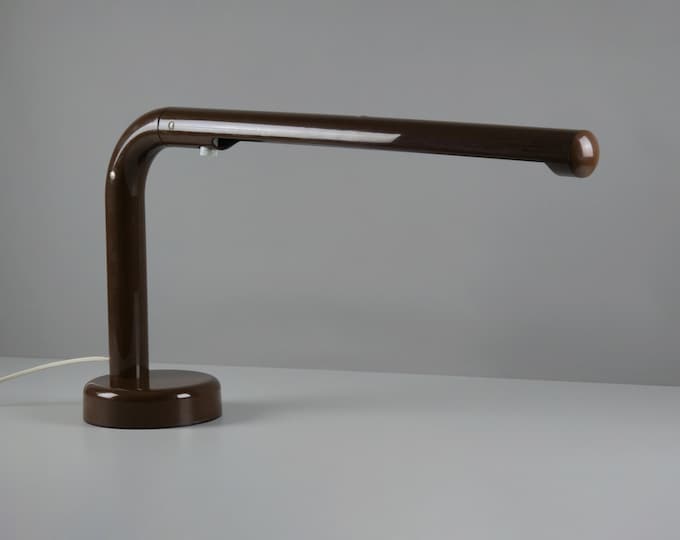 1970s Vintage Tuben Desk Lamp by Anders Pehrson For Ateljé Lyktan – Swedish Space-Age Design Icon.
