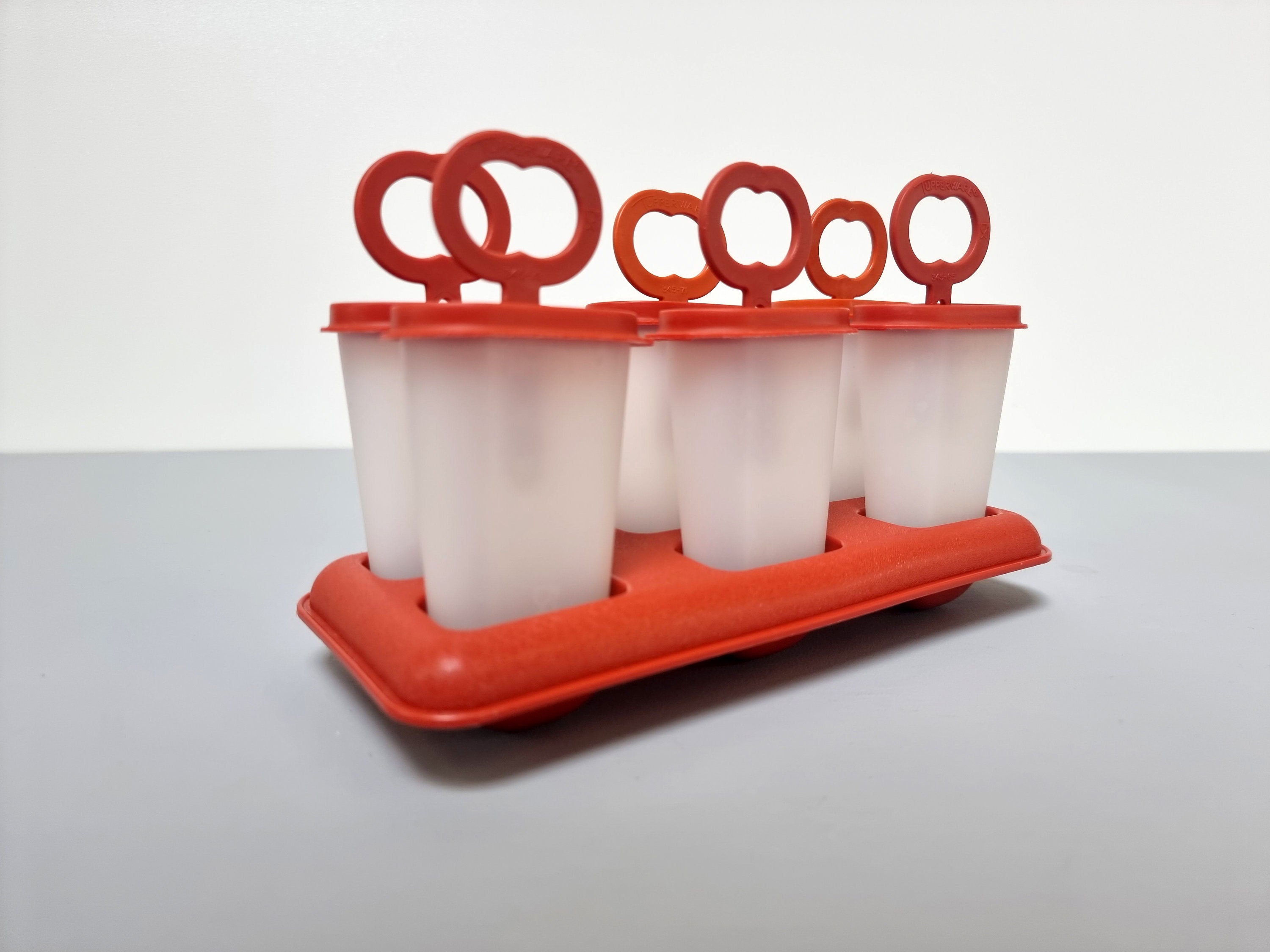 Vintage Tupperware 481 Ice Pops Maker Ice Posicles Molds Belgium