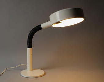 Vintage Hala Zeist Dutch MCM Desk Lamp, Gooseneck Table Lamp, 1970s.