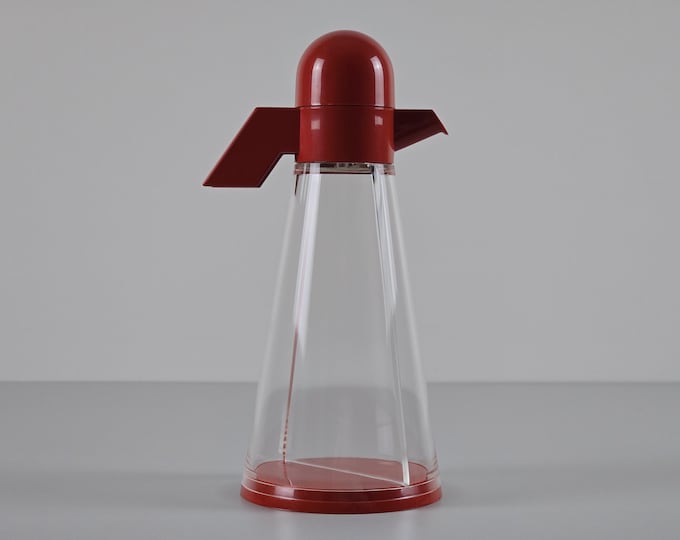 1980s New In Box Vintage BIESSE Bicondi Oil & Vinegar Dispenser, Cruet Bottle By Chiodelli Farinatti - Modernist Italian Tableware.