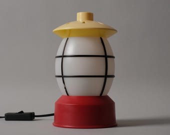 1999 IKEA Mammut table lamp by Morten Kjelstrup and Allan Østgaard, Neo-Pop Design.