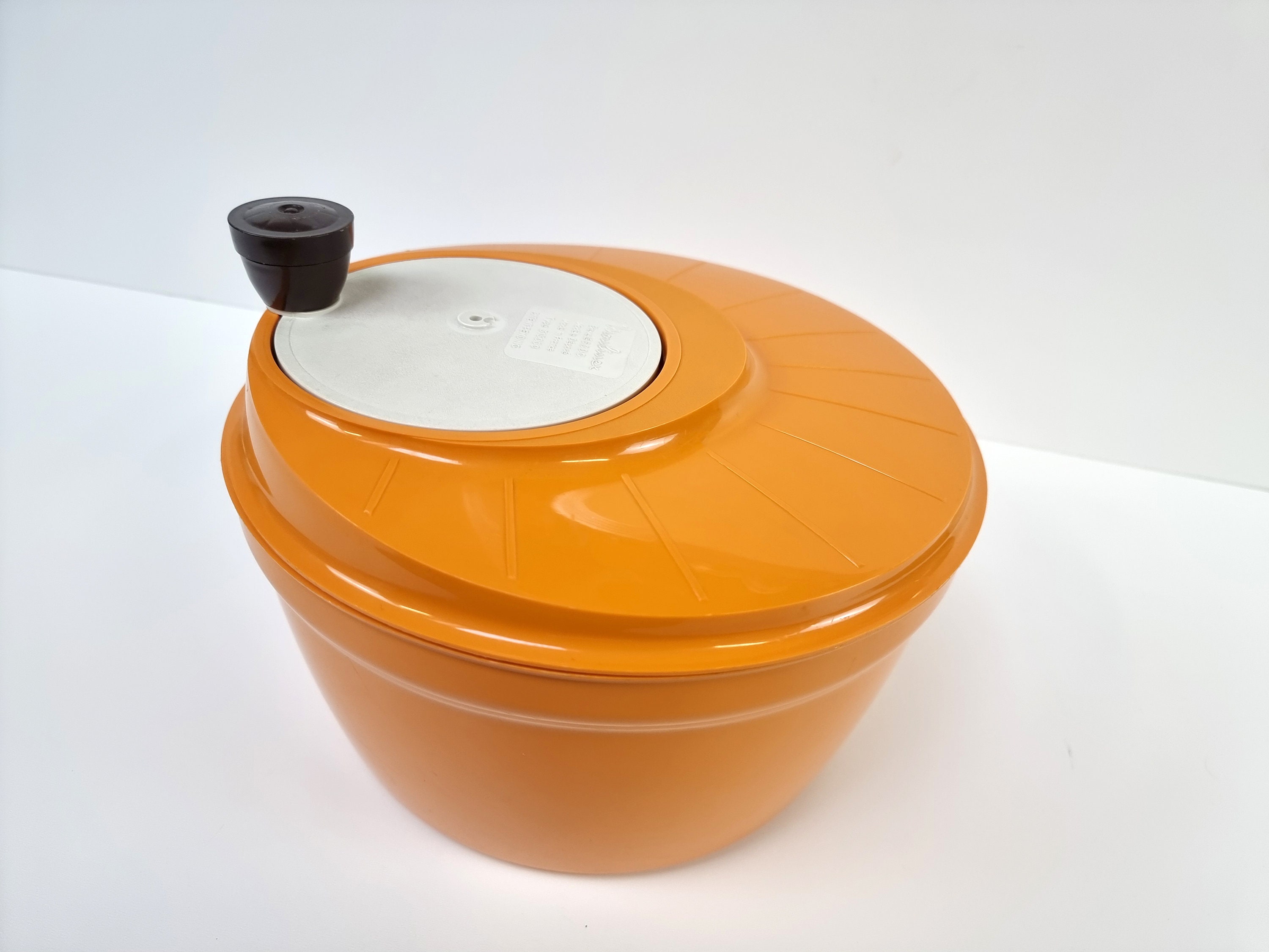 Vintage Moulinex Salad Spinner, Vegetable Dryer Type 313 Retro