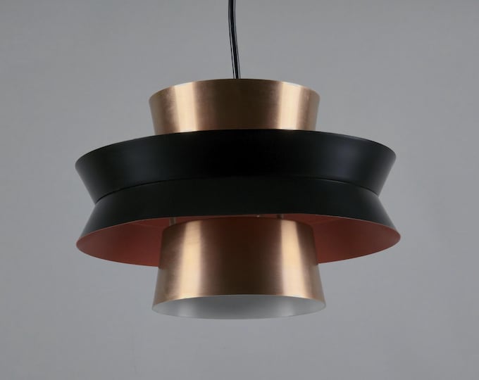 1970s Vintage GRANHAGA Trava Pendant Lamp By Carl Thore – Swedish Mid-Century Modern Pendant Light.