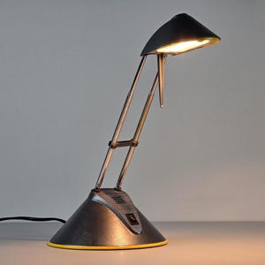 Vintage 1990s Telescopic Antenna Desk Lamp By Massive Lighting, Belgium.