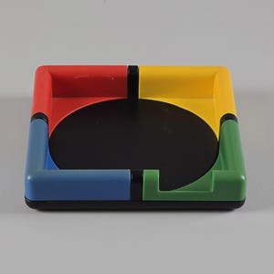 Vintage 1980s TT DESIGN &#39;Tino&#39; Desk Memo Note Paper Holder.