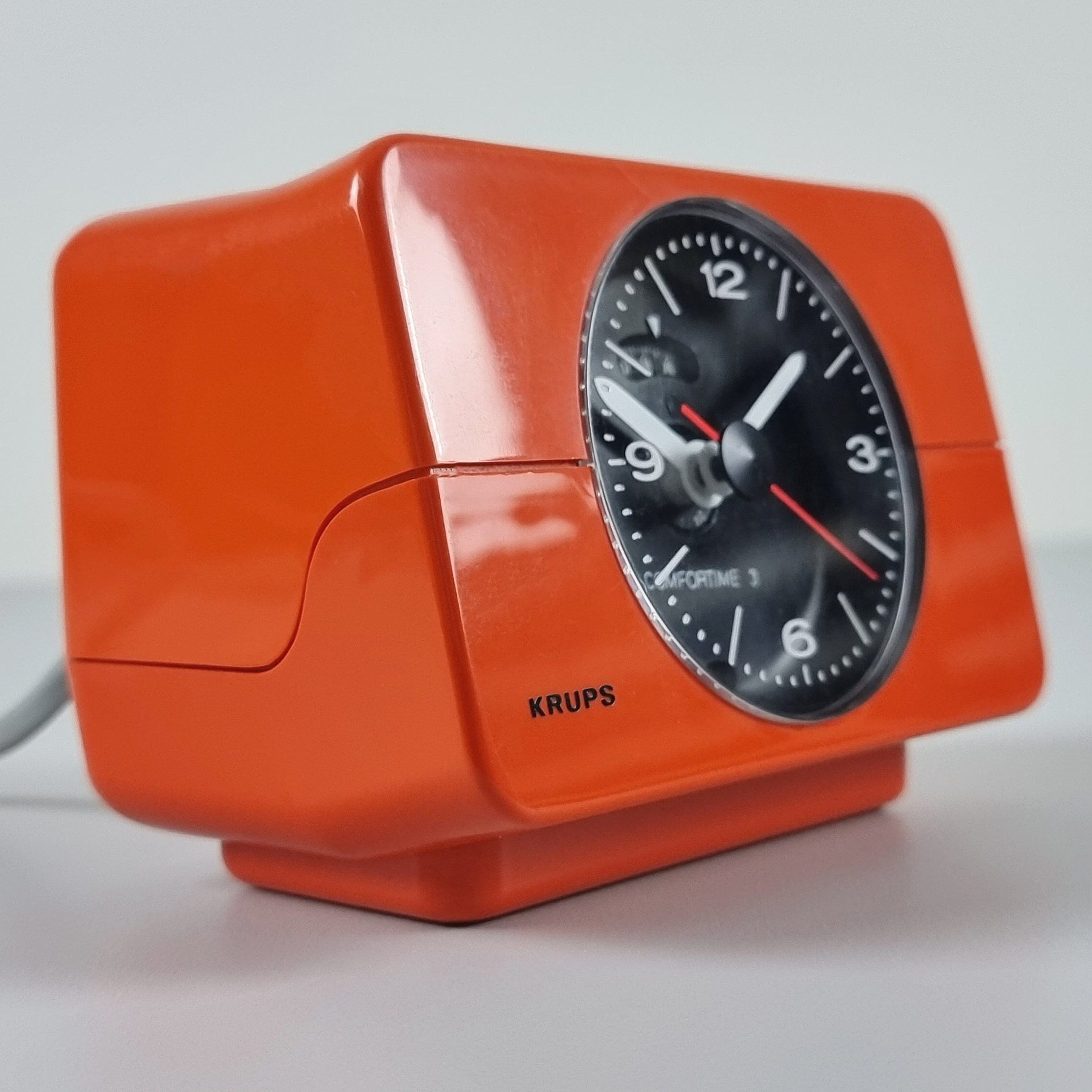 Space Age Design Vintage KRUPS Comfortime 3 Orange Plastic Electric