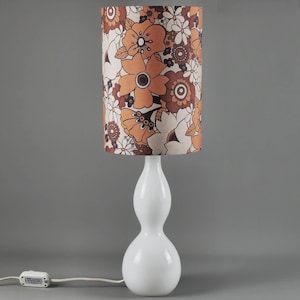 Scandinavian Modern IKEA Ljusas Salbo White Glass Dimmable Table Lamp By Anne Nilsson, 2009.