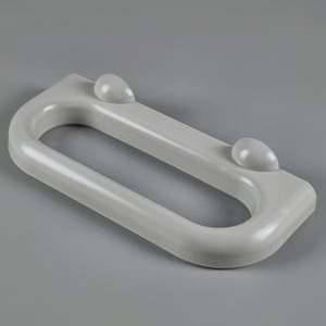 Vintage Allibert Grey Plastic Towel Ring, 1970s Space Age Serie Europa (New In Box).