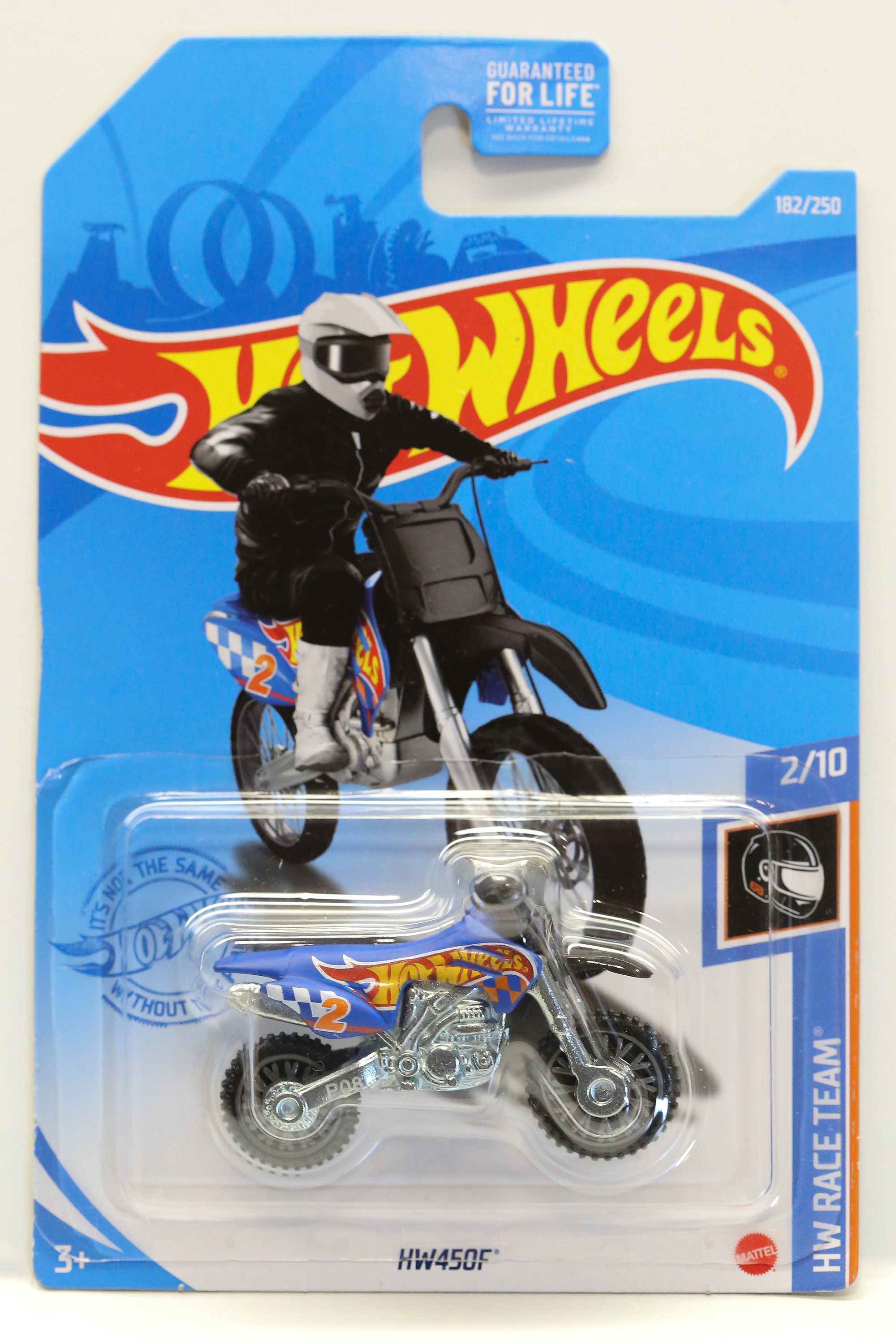 Hot Wheels HW 450F HW Race Team GRY19 Yamaha Plus A Bonus Hot Wheel
