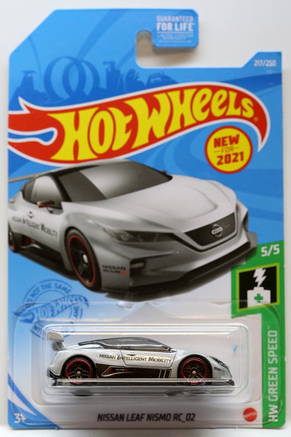 Hot Wheels Nissan Leaf Nismo Rc 02 Hw Green Speed Grx36 Plus Etsy