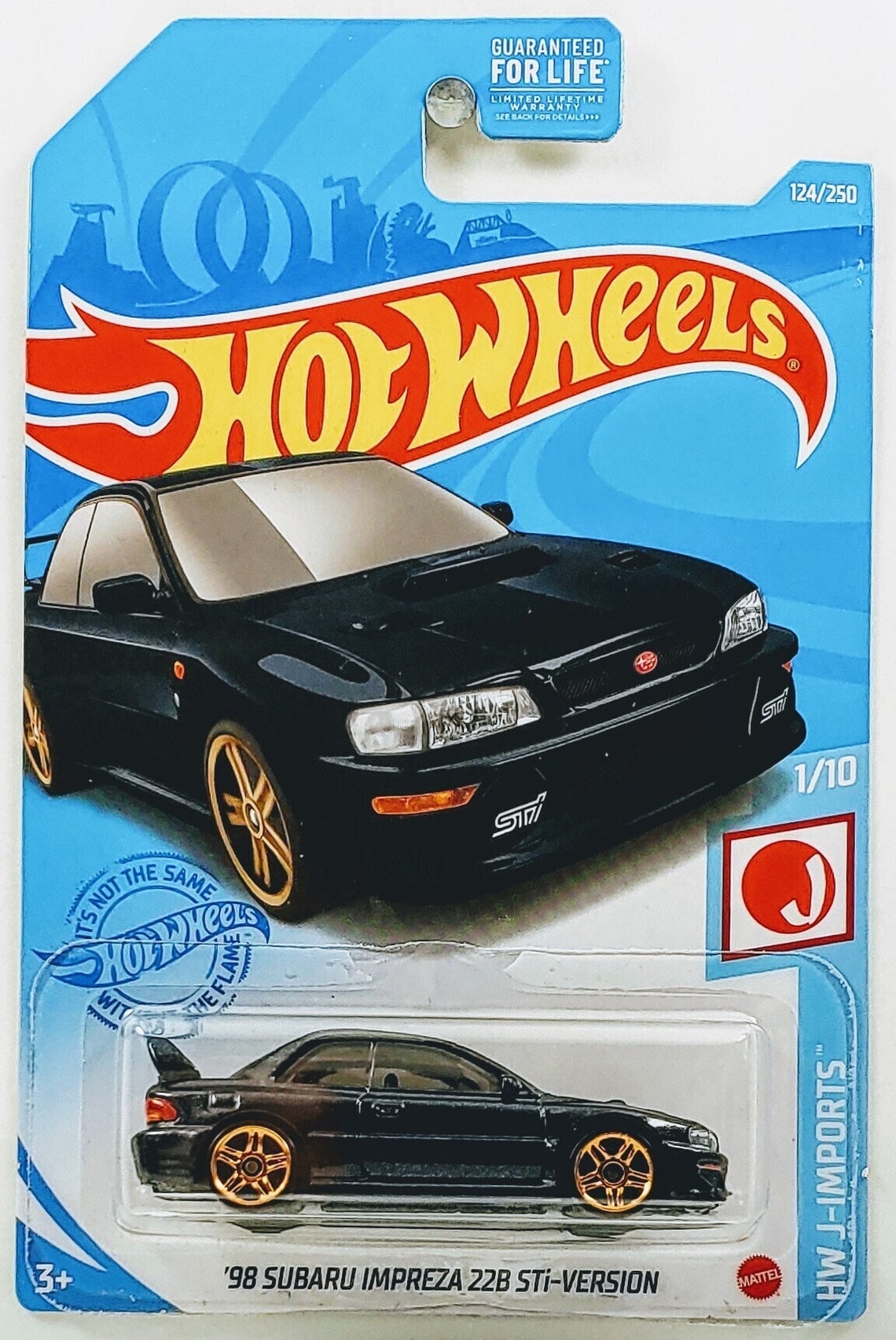 Hot Wheels 2021 124/250 HW J-Imports '98 Subaru Impreza | Etsy