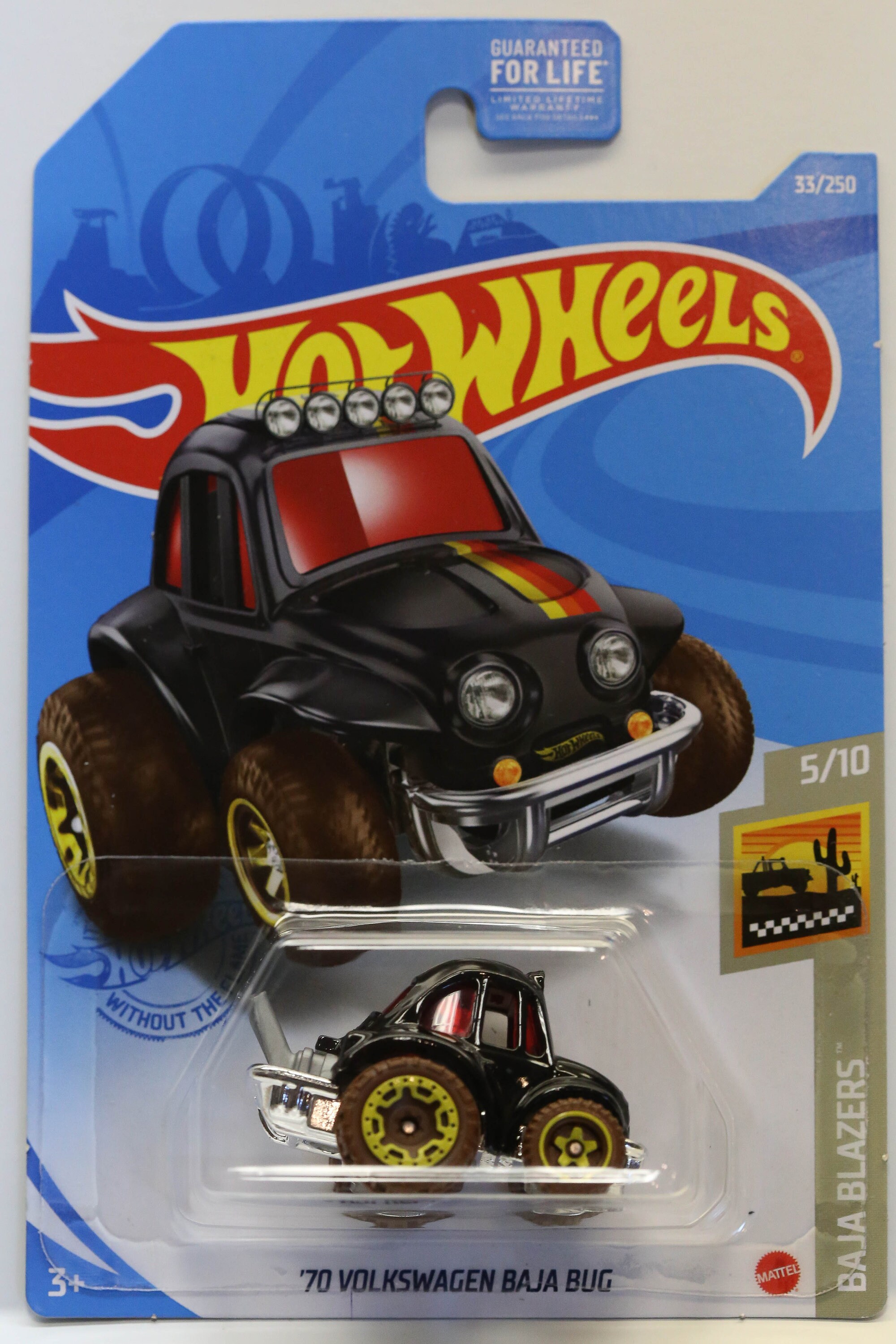 70 Volkswagen Baja Bug New Collectable Toy Model Car. Hot Wheels 2020 
