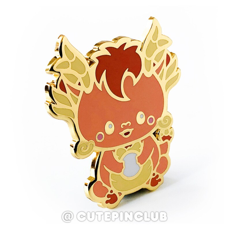 Baby Dragon Hard Enamel Pin