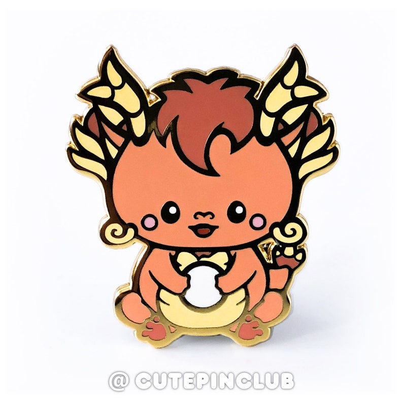 Baby Dragon Hard Enamel Pin