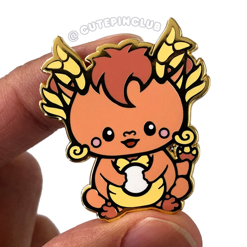 Baby Dragon Hard Enamel Pin