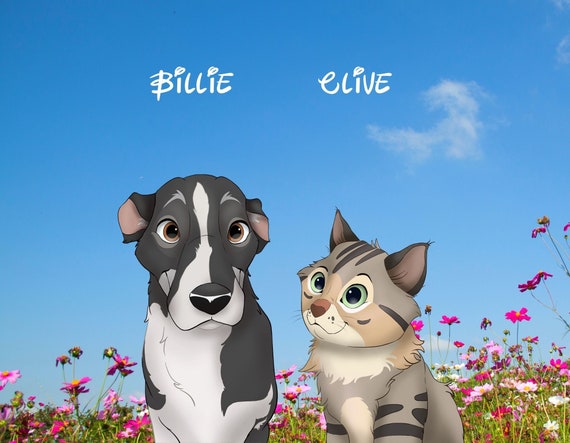 Disney Cat Disneyfy Your Cat Cat Disneyfication Disney - Etsy Disney Cat Disneyfy Your Cat Cat Disneyfication Disney - Etsy