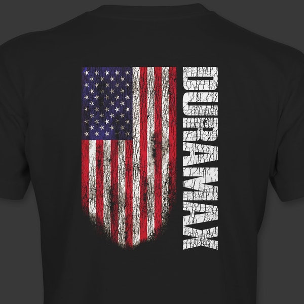 LBZ Duramax | American Flag | Custom T-Shirt