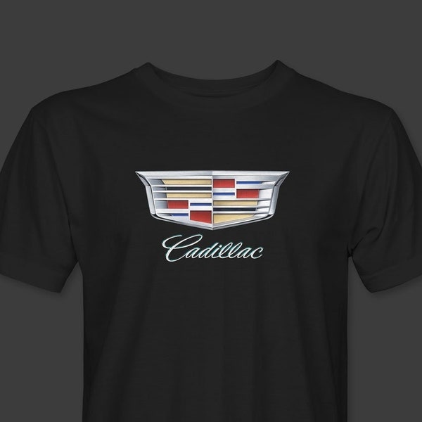 Cadillac Emblem | Classic Car Logo | Custom T-Shirt