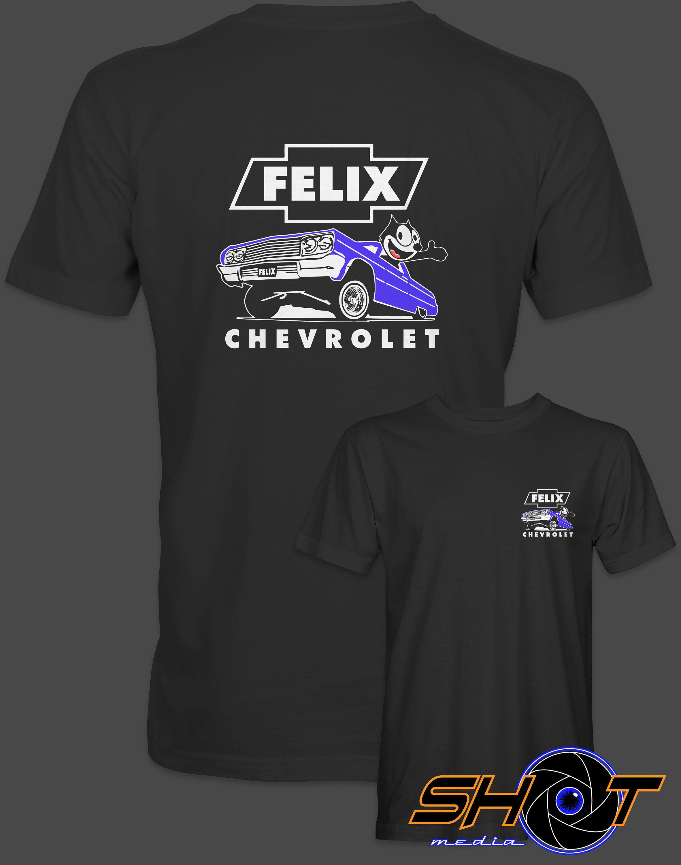 Felix Chevrolet Impala Lowrider W dayton Wire Wheel Custom T shirt Etsy