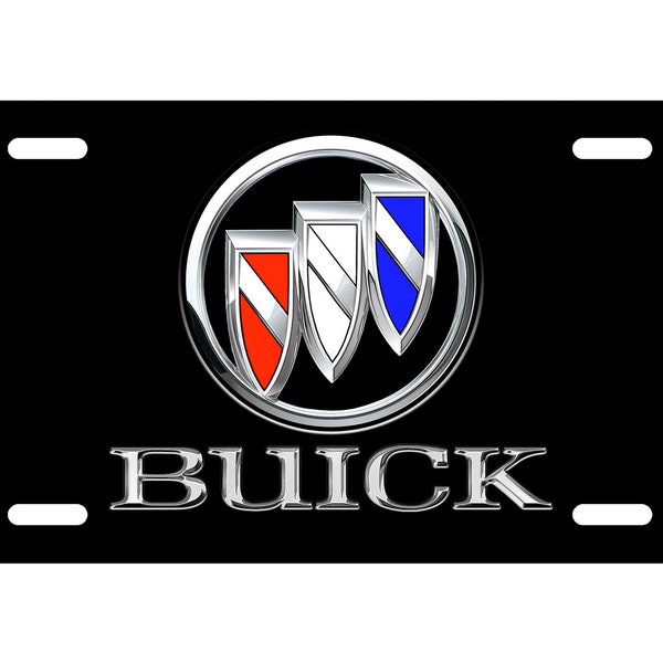Buick Emblem | Classic Car Logo | Custom Aluminum License Plate