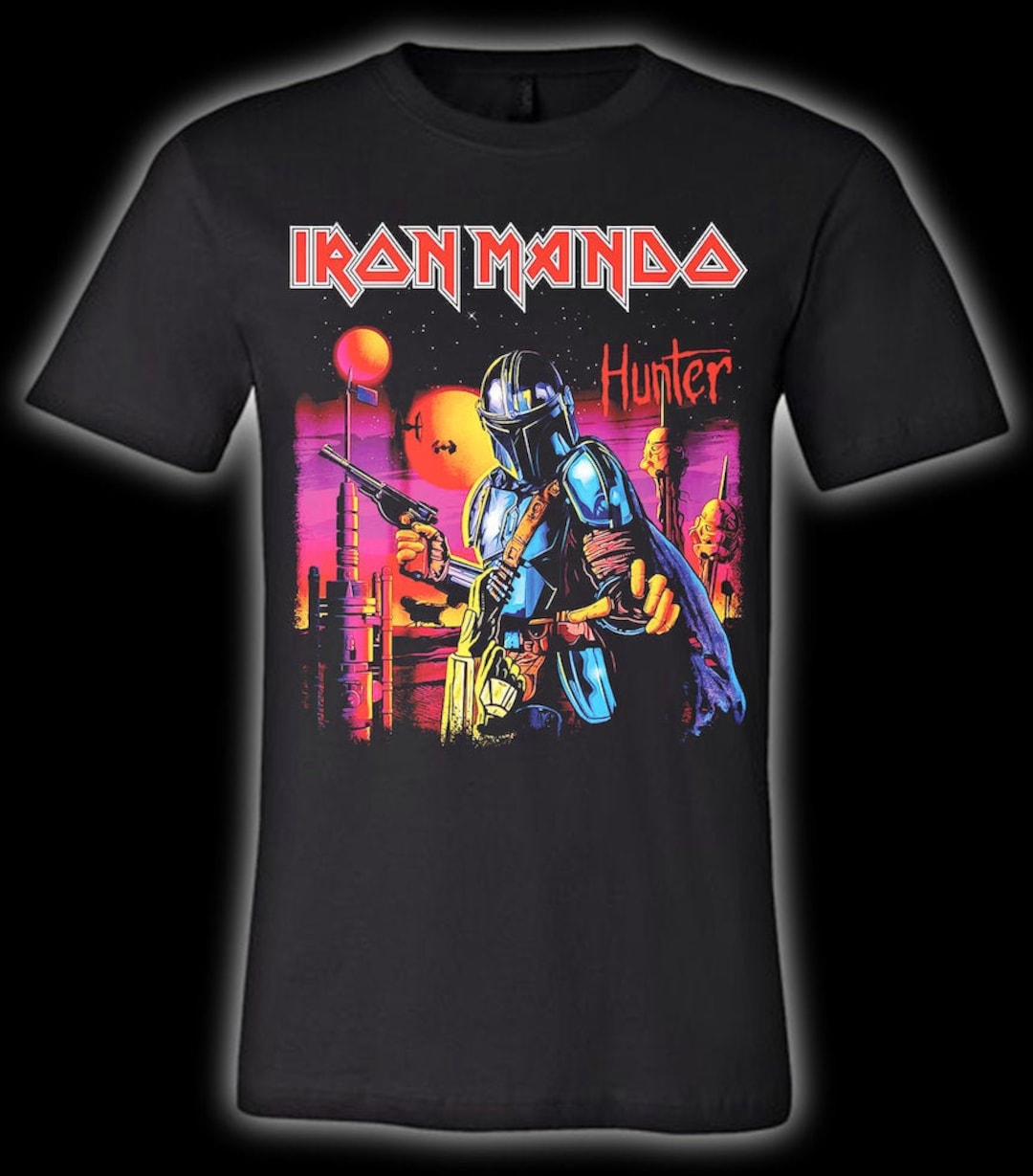 Iron Mando | Mandalorian Parody | Custom T-shirt - Etsy