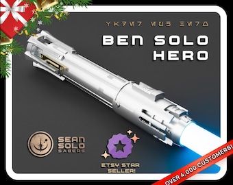 Ben Neopixel Lightsaber: Baselit, XenoPixel V2 or Proffieboard 2.2, Star Wars