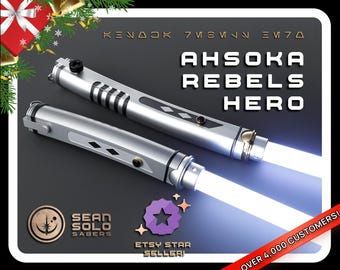 Ahsoka Tano Lightsaber: Neopixel Smoothswing, Star Wars Cosplay