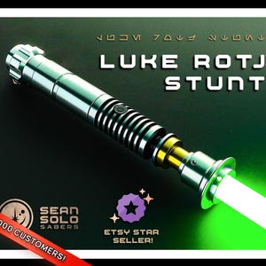 Luke Skywalker Neopixel Lightsaber | Proffieboard, Xenopixel and Xeno RGB Baselit | Jedi Replica | Smooth Swing | Cosplay & Collectibles