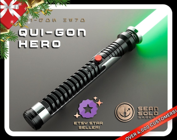 クワイ＝ガン・ジン ネオピクセル ライトセーバー: Baselit、XenoPixel