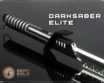 Darksaber Elite Neopixel Lightsaber, Includes Blade and Hard Case, Holloween Cosplay, Dueling Lightsaber, Star Wars