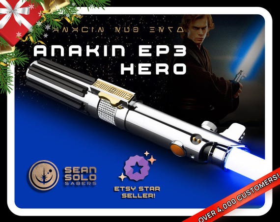 Anakin Neopixel Lightsaber: Proffie Smoothswing Cosplay Saber - Etsy