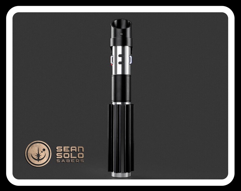 Darth Vader Neopixel Lightsaber: Metal Hilt, Red Blade, Smoothswing, Proffie/Xenopixel | Star Wars Sith Gift image 8