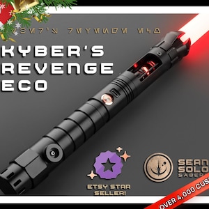 Kyber&#39;s Revenge Neopixel Lightsaber or Baselit Lightsaber, Costume Weapons, Custom Lightsabers, Smoothswing, XenoPixel V3, Star Wars
