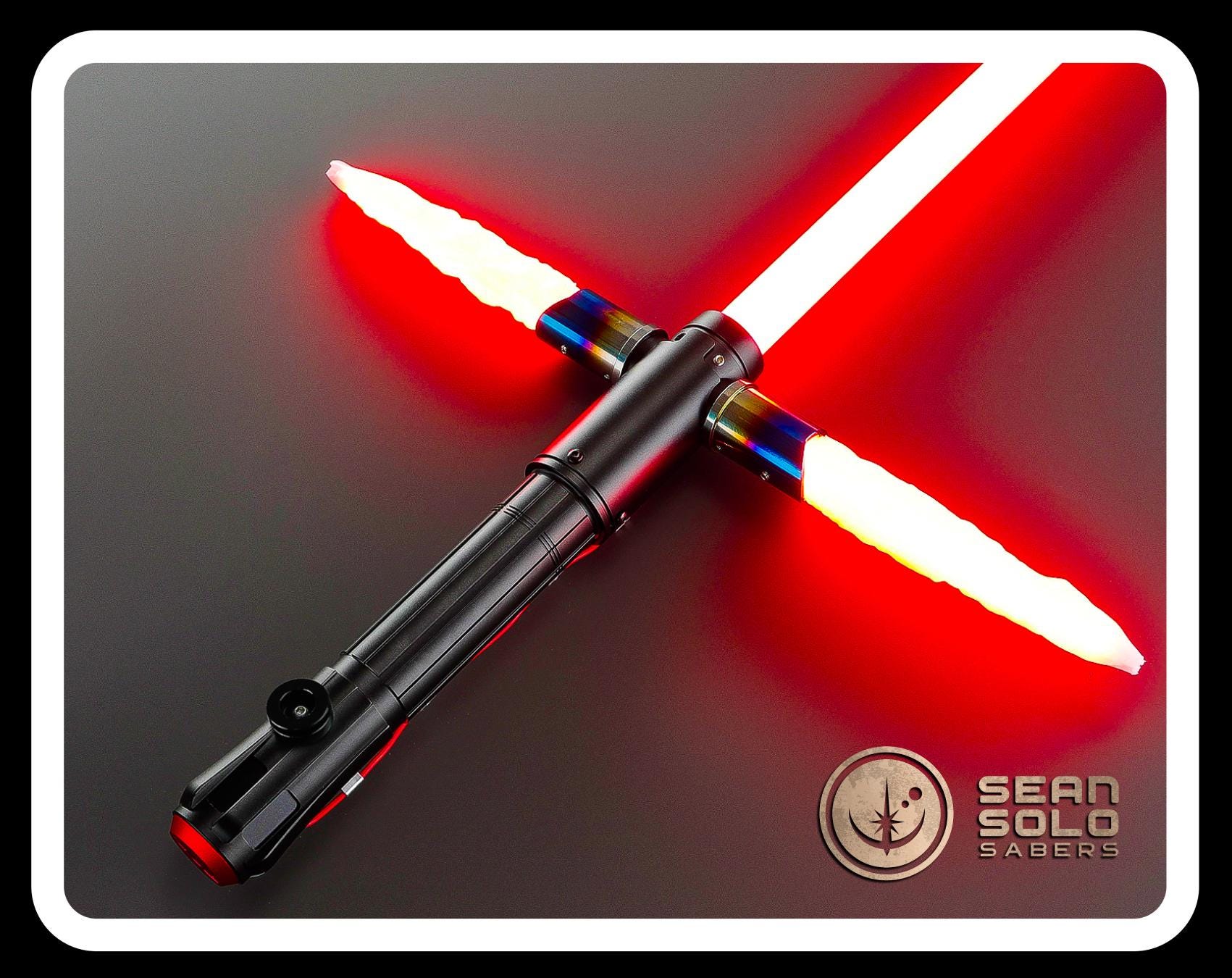 カイロレン　カスタムライトセーバー　ネオピクセル　ファイアーブレード　1インチ カイロレン カスタムライトセーバー ネオピクセル ファイアー