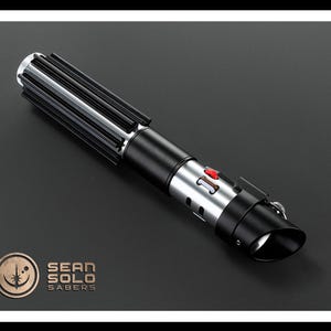 Darth Vader Neopixel Lightsaber: Metal Hilt, Red Blade, Smoothswing, Proffie/Xenopixel | Star Wars Sith Gift image 10